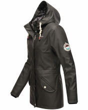 Navahoo Ocean Heart Damen Winterjacke B933 Schwarz Größe S - Gr. 36