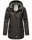 Navahoo Ocean Heart Damen Winterjacke B933 Schwarz Größe S - Gr. 36