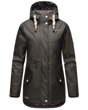 Navahoo Ocean Heart Damen Winterjacke B933 Schwarz Größe XXL - Gr. 44