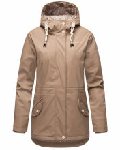 Navahoo Ocean Heart Damen Winterjacke B933 Taupe Größe L - Gr. 40