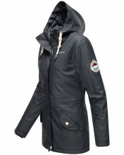 Navahoo Ocean Heart Damen Winterjacke B933 Navy Größe S - Gr. 36