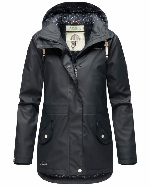 Navahoo Ocean Heart Damen Winterjacke B933 Navy Größe M - Gr. 38