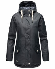 Navahoo Ocean Heart Damen Winterjacke B933 Navy Größe M - Gr. 38