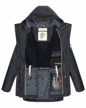 Navahoo Ocean Heart Damen Winterjacke B933 Navy Größe M - Gr. 38
