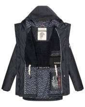 Navahoo Ocean Heart Damen Winterjacke B933 Navy Größe XXL - Gr. 44
