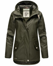 Navahoo Ocean Heart Damen Winterjacke B933 Dark Olive Größe L - Gr. 40