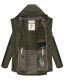 Navahoo Ocean Heart Damen Winterjacke B933 Dark Olive Größe L - Gr. 40