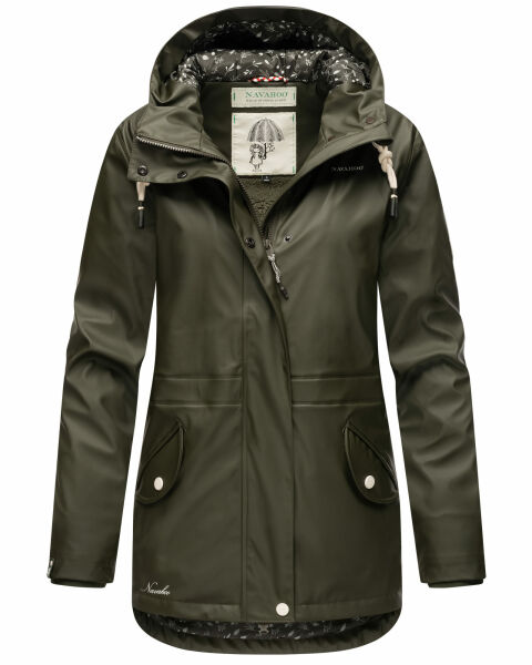 Navahoo Ocean Heart Damen Winterjacke B933 Dark Olive Größe XL - Gr. 42