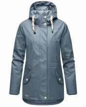 Navahoo Ocean Heart Damen Winterjacke B933 Dusty Blue Größe M - Gr. 38