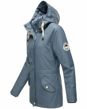 Navahoo Ocean Heart Damen Winterjacke B933 Dusty Blue Größe M - Gr. 38