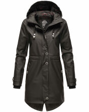 Navahoo Rainy Flower Damen Regenjacke B934 Schwarz Größe S - Gr. 36