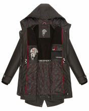 Navahoo Rainy Flower Damen Regenjacke B934 Schwarz Größe M - Gr. 38