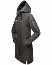 Navahoo Rainy Flower Damen Regenjacke B934 Schwarz Größe XL - Gr. 42