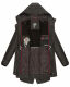 Navahoo Rainy Flower Damen Regenjacke B934 Schwarz Größe XL - Gr. 42