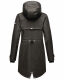 Navahoo Rainy Flower Damen Regenjacke B934 Schwarz Größe XXL - Gr. 44