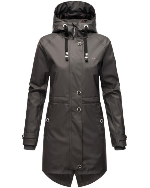 Navahoo Rainy Flower Damen Regenjacke B934 Anthrazit Größe XS - Gr. 34