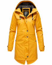 Navahoo Rainy Flower Damen Regenjacke B934 Amber Yellow Größe S - Gr. 36