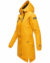 Navahoo Rainy Flower Damen Regenjacke B934 Amber Yellow Größe S - Gr. 36
