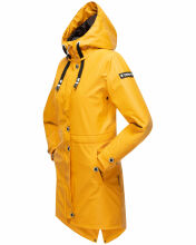 Navahoo Rainy Flower Damen Regenjacke B934 Amber Yellow Größe S - Gr. 36