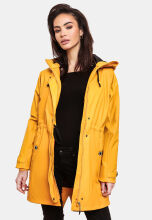 Navahoo Rainy Flower Damen Regenjacke B934 Amber Yellow Größe S - Gr. 36