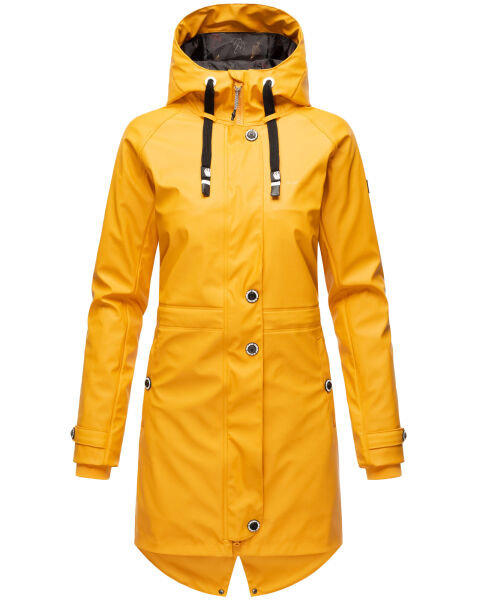 Navahoo Rainy Flower Damen Regenjacke B934 Amber Yellow Größe M - Gr. 38