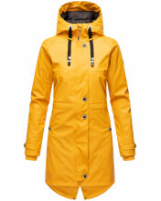 Navahoo Rainy Flower Damen Regenjacke B934 Amber Yellow Größe M - Gr. 38