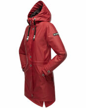 Navahoo Rainy Flower Damen Regenjacke B934 Blood Red Größe S - Gr. 36