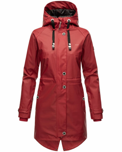 Navahoo Rainy Flower Damen Regenjacke B934 Blood Red Größe L - Gr. 40