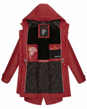 Navahoo Rainy Flower Damen Regenjacke B934 Blood Red Größe L - Gr. 40