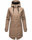 Navahoo Rainy Flower Damen Regenjacke B934 Taupe Größe XS - Gr. 34