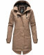 Navahoo Rainy Flower Damen Regenjacke B934 Taupe Größe XS - Gr. 34