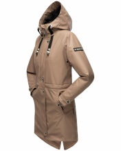 Navahoo Rainy Flower Damen Regenjacke B934 Taupe Größe XL - Gr. 42