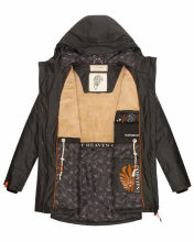 Navahoo Rainy Forest Damen Regenjacke B935 Schwarz Größe S - Gr. 36