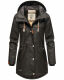 Navahoo Rainy Forest Damen Regenjacke B935 Schwarz Größe S - Gr. 36