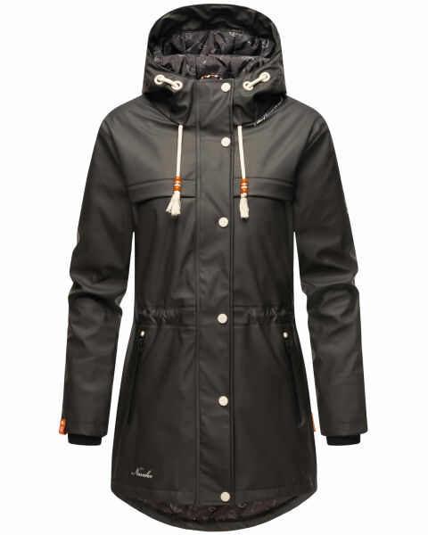Navahoo Rainy Forest Damen Regenjacke B935 Schwarz Größe M - Gr. 38
