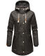 Navahoo Rainy Forest Damen Regenjacke B935 Schwarz Größe XXL - Gr. 44