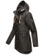 Navahoo Rainy Forest Damen Regenjacke B935 Schwarz Größe XXL - Gr. 44