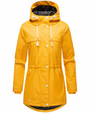 Navahoo Rainy Forest Damen Regenjacke B935 Amber Yellow...