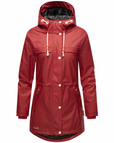 Navahoo Rainy Forest Damen Regenjacke B935 Blood Red Größe S - Gr. 36