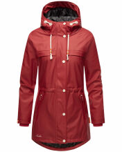 Navahoo Rainy Forest Damen Regenjacke B935 Blood Red Größe M - Gr. 38