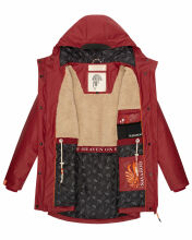 Navahoo Rainy Forest Damen Regenjacke B935 Blood Red Größe M - Gr. 38