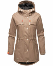 Navahoo Rainy Forest Damen Regenjacke B935 Taupe Größe XS - Gr. 34