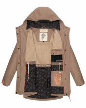 Navahoo Rainy Forest Damen Regenjacke B935 Taupe Größe XS - Gr. 34