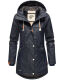 Navahoo Rainy Forest Damen Regenjacke B935 Navy Größe XXXL - Gr. 46