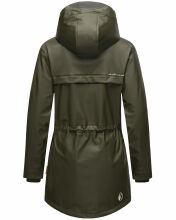 Navahoo Rainy Forest Damen Regenjacke B935 Dark Olive Größe S - Gr. 36