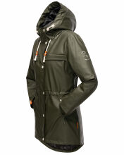 Navahoo Rainy Forest Damen Regenjacke B935 Dark Olive Größe M - Gr. 38
