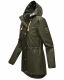 Navahoo Rainy Forest Damen Regenjacke B935 Dark Olive Größe M - Gr. 38