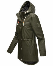 Navahoo Rainy Forest Damen Regenjacke B935 Dark Olive Größe XXXL - Gr. 46