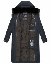 Marikoo Reliziaa Damen Winterjacke B936 Navy Größe XL - Gr. 42