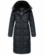 Marikoo Reliziaa Damen Winterjacke B936 Navy Größe XXL - Gr. 44